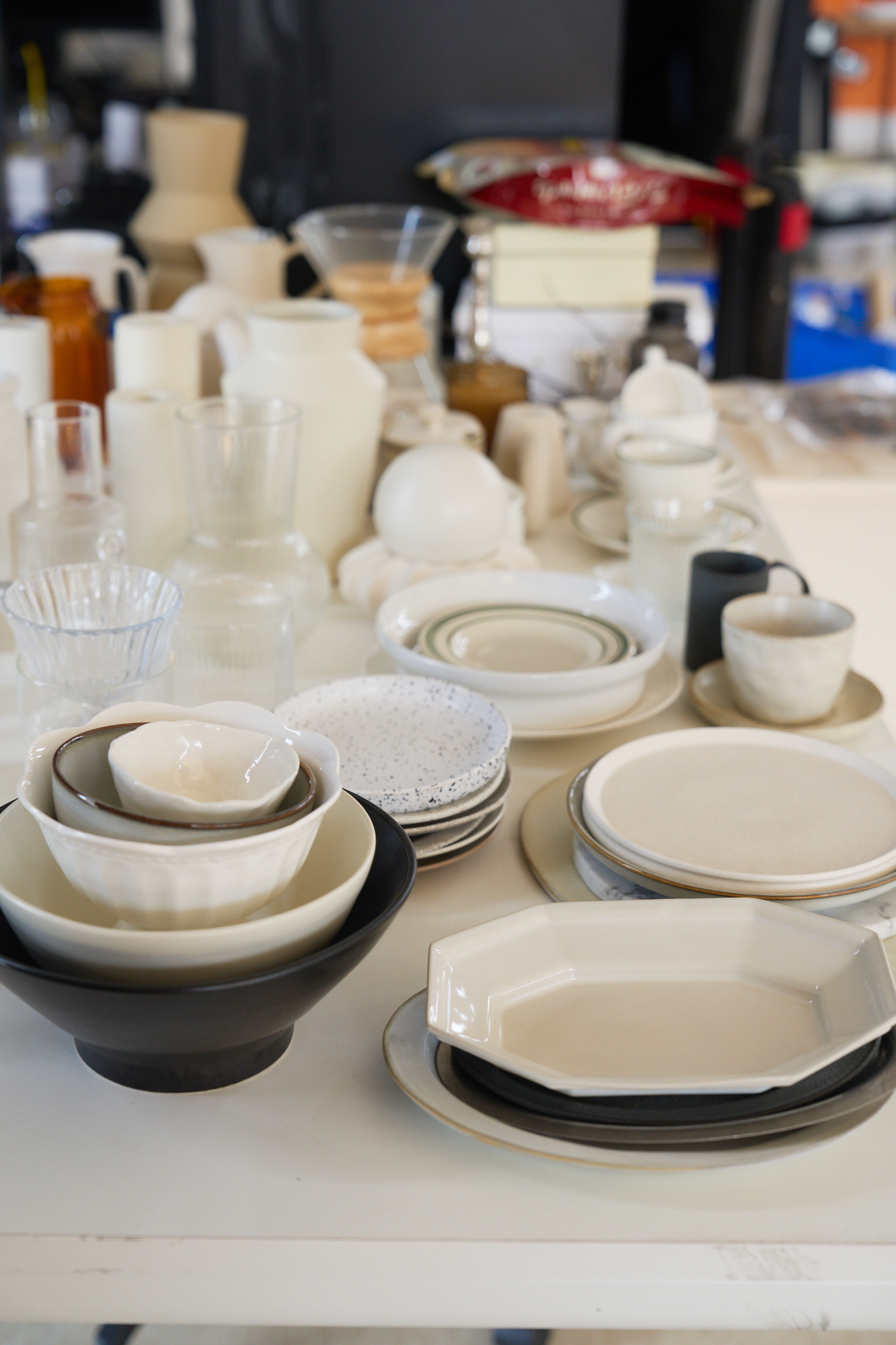 Tableware — food shoot setup