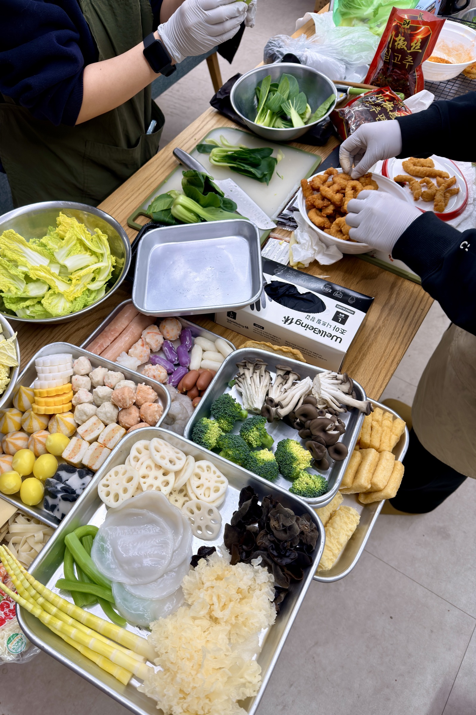 F&B shoot — raw ingredients